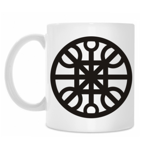 Кружка с принтом Круг