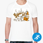 Мужская спортивная футболка