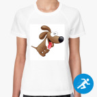 Женская спортивная футболка