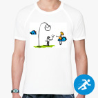 Мужская спортивная футболка