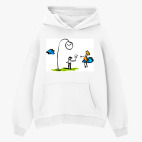 Толстовка худи оверсайз