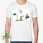 Мужская футболка органик