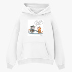 Толстовка худи оверсайз