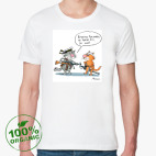 Мужская футболка органик