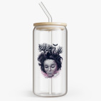 Банка с бамбуковой крышкой