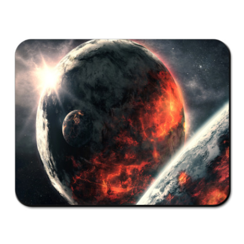 Коврик для мыши с принтом 'планеты'