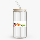 Банка с бамбуковой крышкой