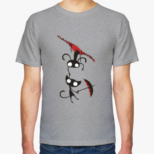 Футболка с принтом Чудики