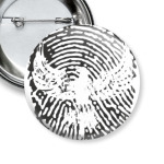 Орел в отпечатке пальца