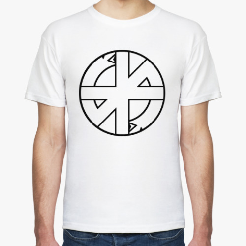 Футболка с принтом Crass 'Symbol'