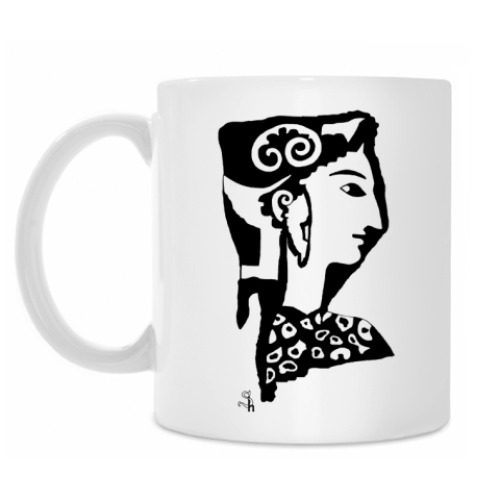 Кружка с принтом 'Менада'