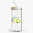 Банка с бамбуковой крышкой