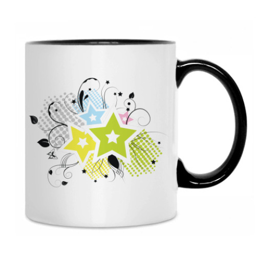 Кружка с принтом Позитив