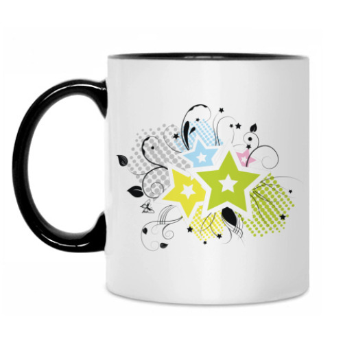 Кружка с принтом Позитив