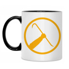 Кружка двухцветная