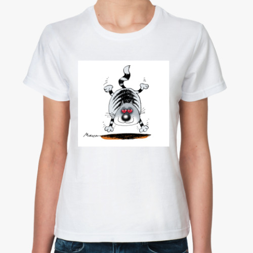 Классическая футболка с принтом LOVE