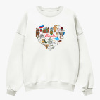 Свитшот оверсайз