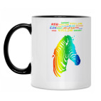 Кружка двухцветная