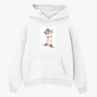 Толстовка худи оверсайз