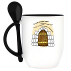 Кружка с ложкой