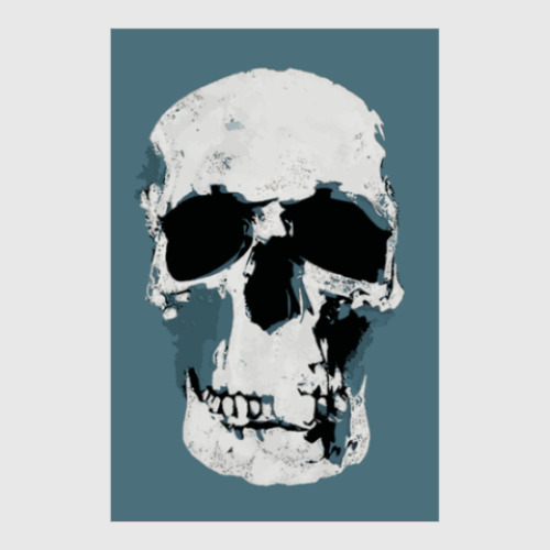 Постер с принтом Череп с Бейкер-стрит 221B