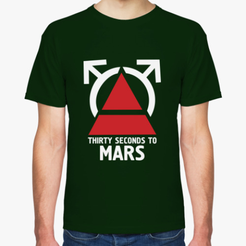 Футболка с принтом  30 Seconds To Mars
