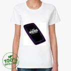 Женская футболка органик