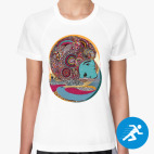 Женская спортивная футболка