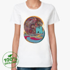 Женская футболка органик