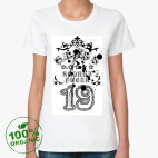 Женская футболка органик