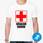 Мужская спортивная футболка