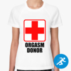 Женская спортивная футболка