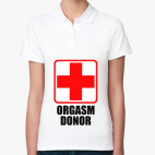 Женская рубашка поло