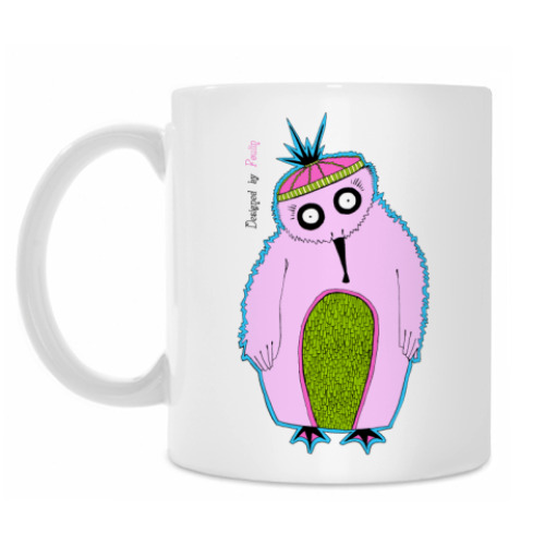 Кружка с принтом 'Пингвин'