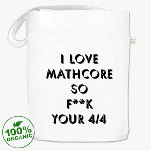 Сумка шоппер с принтом Mathcore