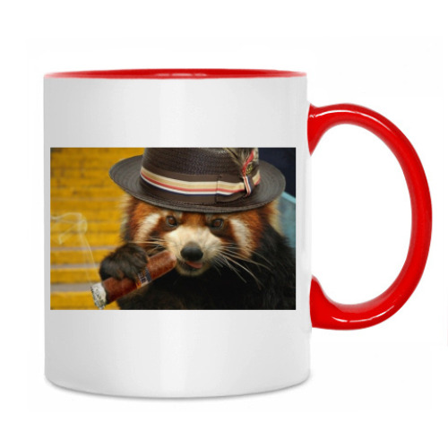 Кружка с принтом Хорёк