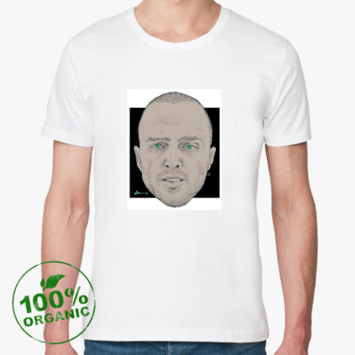 Футболка из органик-хлопка с принтом  Jesse Pinkman