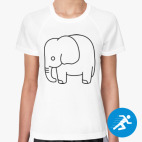 Женская спортивная футболка