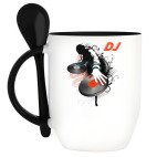 Кружка с ложкой