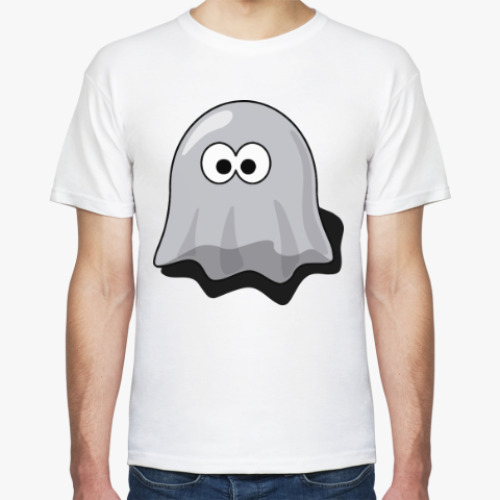 Футболка с принтом Привидение