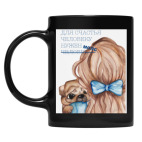 Кружка цветная UV-DTF