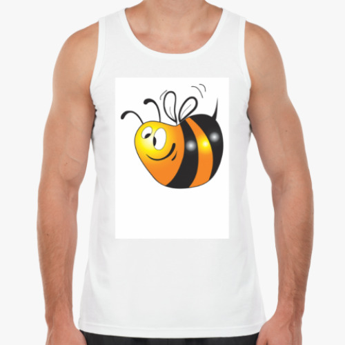 Майка с принтом Толстая пчелка