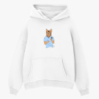 Толстовка худи оверсайз