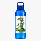 Прозрачная спортивная бутылка