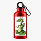 Металлическая бутылка 400 мл UV-DTF