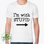 Мужская футболка органик