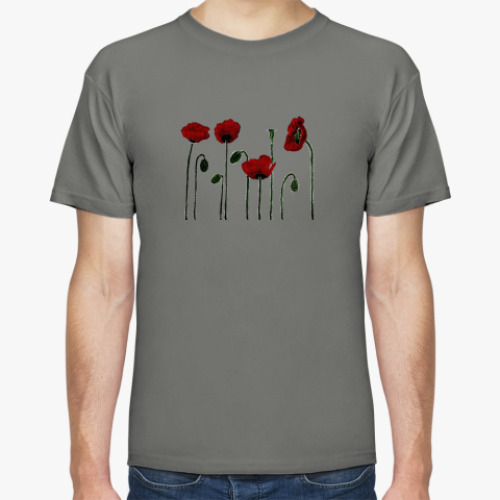 Футболка с принтом Маки