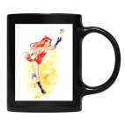 Кружка цветная UV-DTF