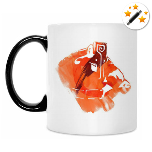 Кружка-хамелеон с принтом JUGGERNAUT