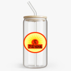 Банка с бамбуковой крышкой